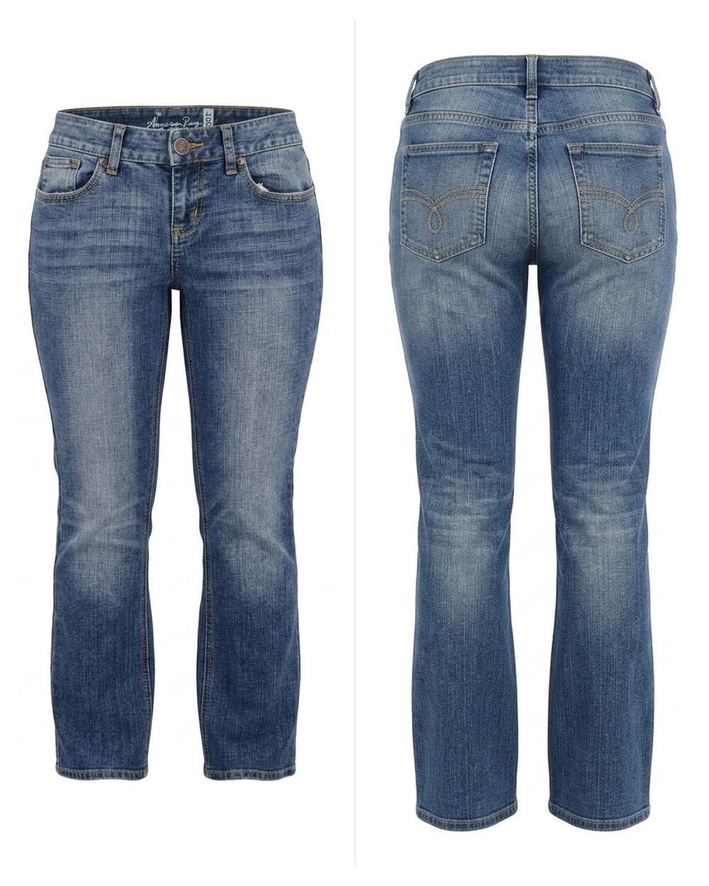 American Rag Cie Boot Bootcut Medium Denim Jeans Women See Measurements